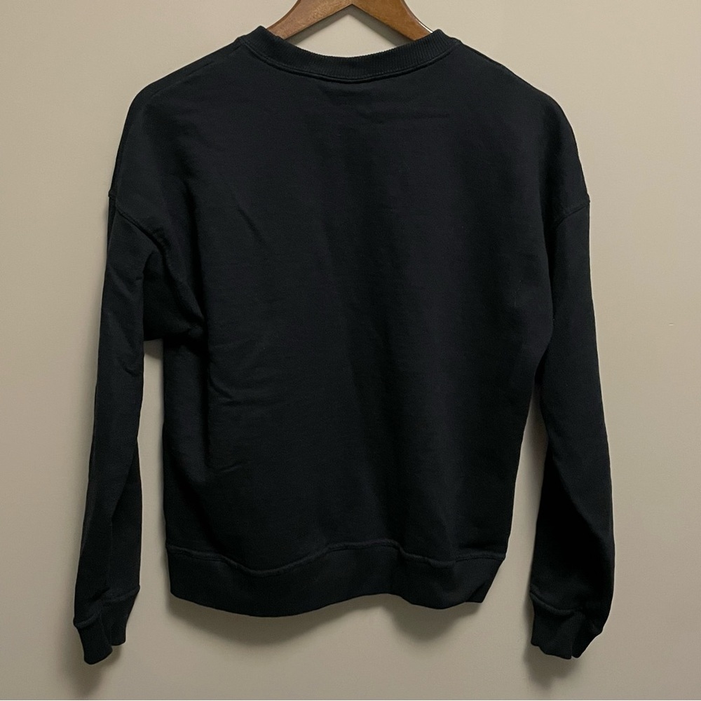 Champion Black Crewneck Sweatshirt Men’s Medium - Picture 9 of 11